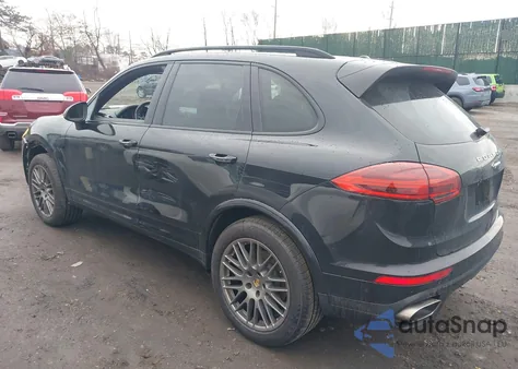 2017 Porsche Cayenne Platinum Edition from USA, damaged, VIN WP1AA2A20HKA82419
